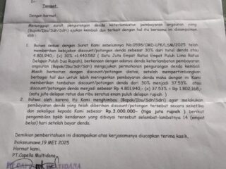 Konsumen PT Capella Multi Dana di Lhokseumawe Merasa Diperas: Denda Tunggak Angsuran Motor Naik Tanpa Alasan Jelas