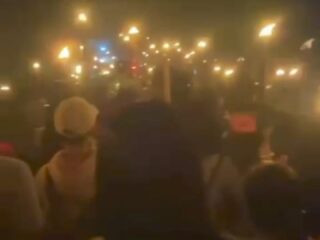 Lautan Obor Warnai Pawai 1 Muharam di Nanggung, Kapolsek Apresiasi Antusiasme Masyarakat