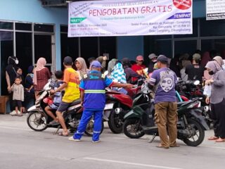 Klinik dr. Fadhlan Gelar Pengobatan Gratis, Layani 600 Pasien dalam Sehari