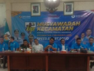 Estafet Kepemimpinan KNPI Cibungbulang Beralih ke Bela Akbar
