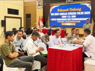 Polres Lhokseumawe Terima Audit Kinerja Itwasda Polda Aceh
