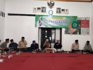 Hadirkan Ustaz Sahal, Penutupan Pengajian Bulanan Hambaro Jadi Momen Saling Memaafkan