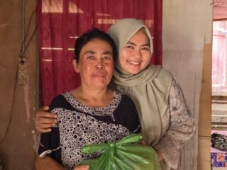 Terinspirasi Pesan Presiden, Siswi SMP di Aceh Utara Rayakan Ulang Tahun dengan Berbagi