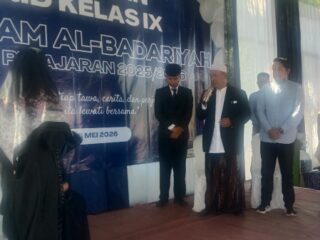 Haru dan Bangga: 150 Siswa Kelas IX SMP Islam Al-Badariyah Dilepas dengan Medali