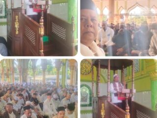 Ribuan Jamaah Padati Shalat Idul Adha 1447 H di Masjid Nurul Iman Berghang, Tanah Luas