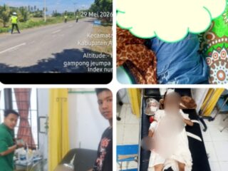 Duka Lebaran Haji di Aceh Utara: Wati dan Ketiga Anaknya Jadi Korban Kecelakaan