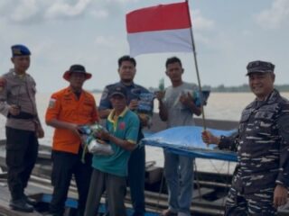 "Ekspedisi Merah Putih PRESISi," Satpolairud Polres Inhil Bersinergi Bersama Instansi Maritim TNI AL,KSOP, Basarnas